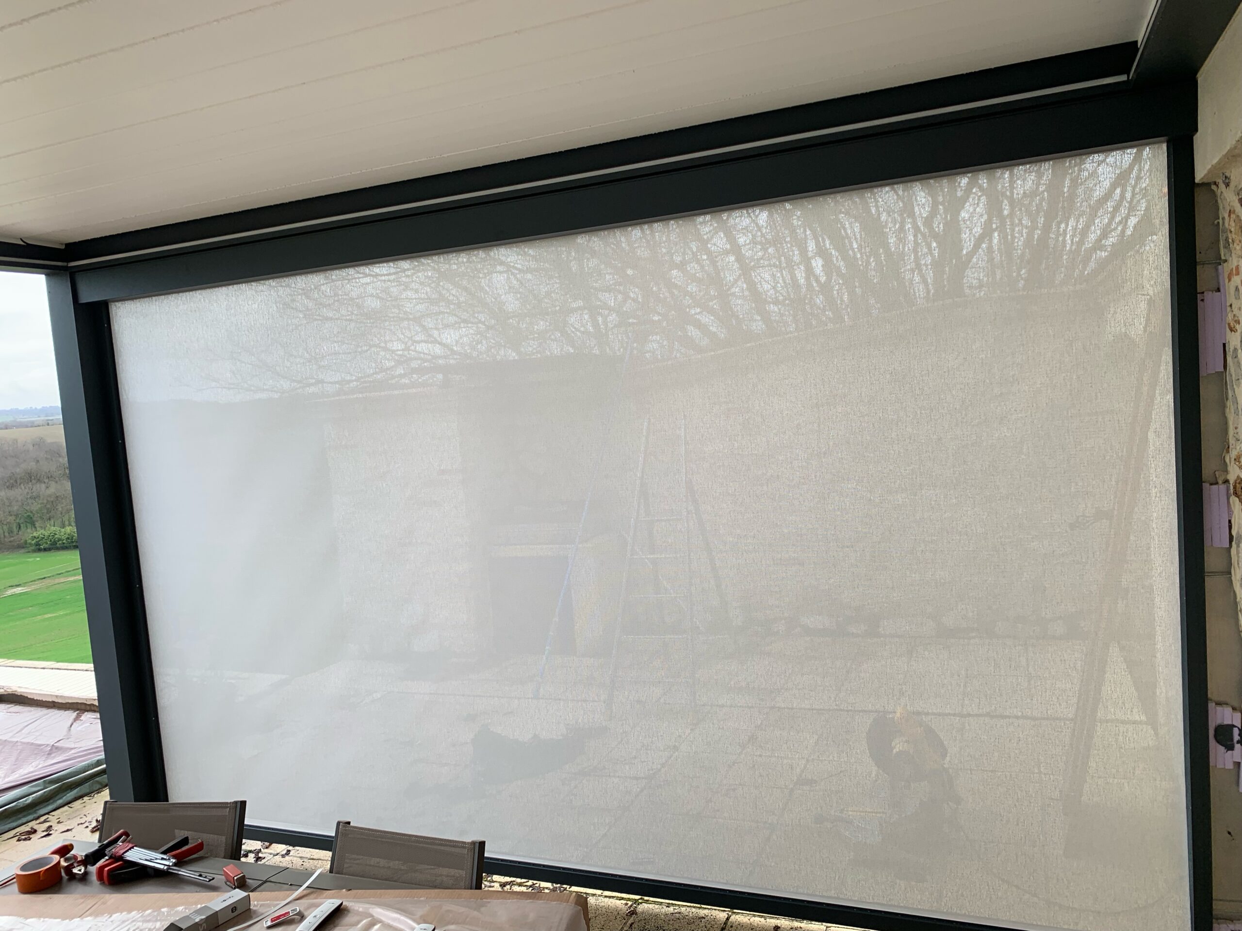 Remplacement de toiles de pergolas