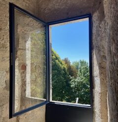 Remplacement menuiserie acier sur monument classé