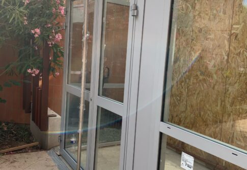 Création d’un sas d’entrée dans une maison de retraite