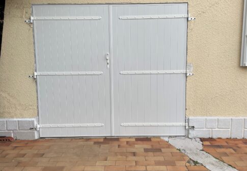 Remplacement porte de garage